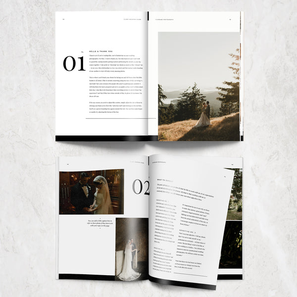 Client Guide Template for Photographers | Mila | Caskro Studio