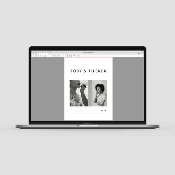 Pricing Guide Template for Make-Up Artists | Toby & Tucker | Caskro Studio